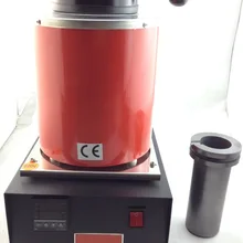 2 КГ Электрический цифровой плавления цвета: золотистый, серебристый печи, HUAHUI ювелирный станок ювелирные изделия плавления машина металл