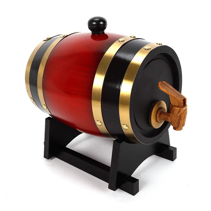 UPORS-Vintage-Wood-Oak-Barrel-1-5-3L-Keg-Beer-Brewing-Equipment-Wooden-Wine-Barrel-Dispenser