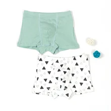 Лидер продаж, 2 шт./партия, детские трусики, Детские хлопковые трусы-боксеры с принтом, трусы, новинка года, модное Брендовое нижнее белье высокого качества для мальчиков