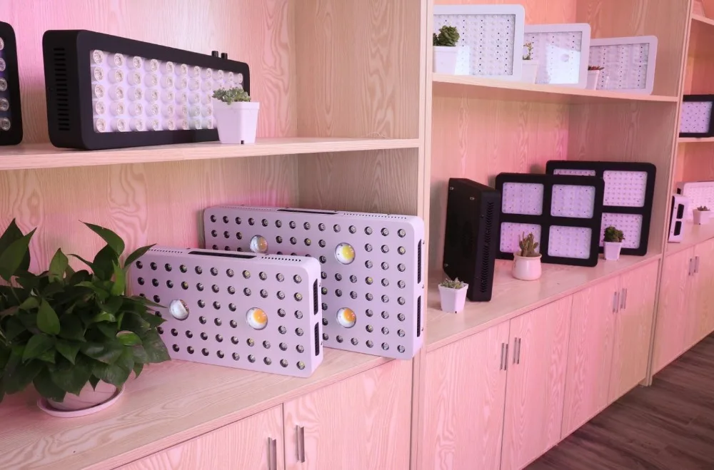 Phlizon 1000 Вт COB светодиодный светильник для выращивания, полный спектр, УФ ИК, комнатное растение, теплица, гидропонный цветок Вег с сертификатами, двойной чип