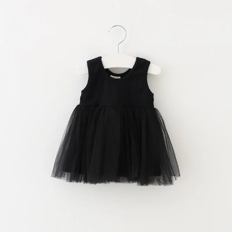 

Baby Girls Dress 2019 New Summer Mesh Vest Ballet Tutu Dress Girls Clothes Sleeveless Princess Dress 1 2 3 4 Years Girl Vestidos