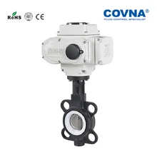 4 дюйма Электрический SS304 буткат клапан давления газа с приводом