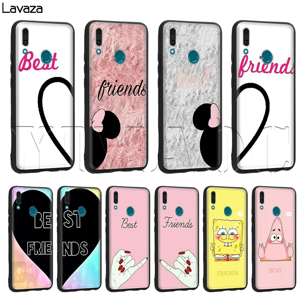 

Lavaza Best Friends Case for Huawei Mate 20 Honor Note 6a 7a 7c 7x 8c 8x 9 10 Nova 3i 3 Lite Pro Y6 2018 Prime
