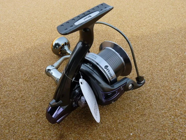 Carretel de Pesca Surf Casting Reel Fh10000--14bb Dual Spool Roda Tiro Longo - Metal Fiação Água Salgada Distante Carretel Fh8000 Fh9000 11 Carretilhas de pesca