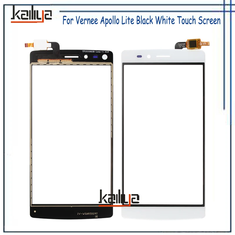 Сенсорный экран для Vernee Apollo облегченный дигитайзер сборка Замена Черный Белый 5