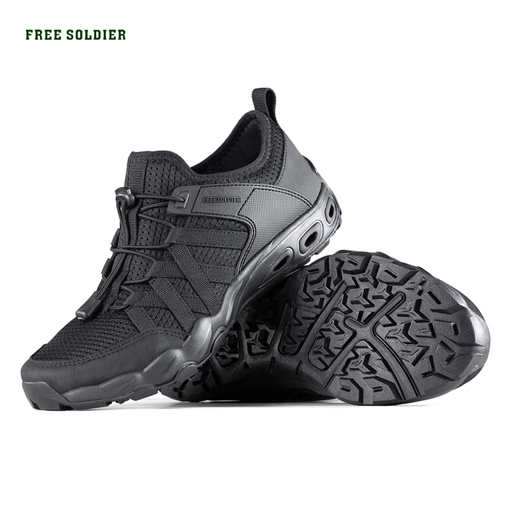 

FREE SOLDIER Tactical Hiking Upstream Shoes Breathable Men's Non-Slip Amphibious Wading Shoes for Hiking and Climbing