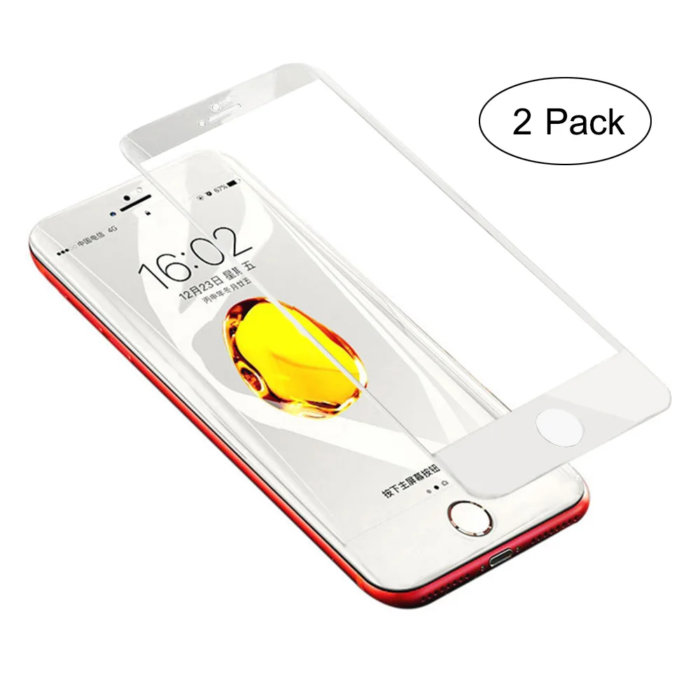 Защитное стекло для iPhone 7 8 6 6S Plus экрана закаленное защита iPhone6S|Защитные стёкла и
