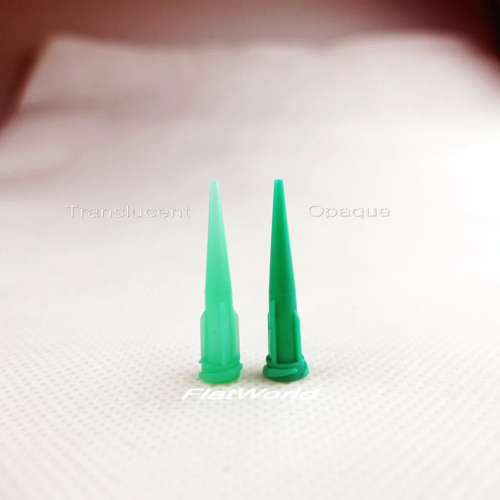 

200pcs/lot 18gauge Plastic Conical Fluid Epoxy Resin Smoothflow Tapered Needle Glue Dispensing Tips