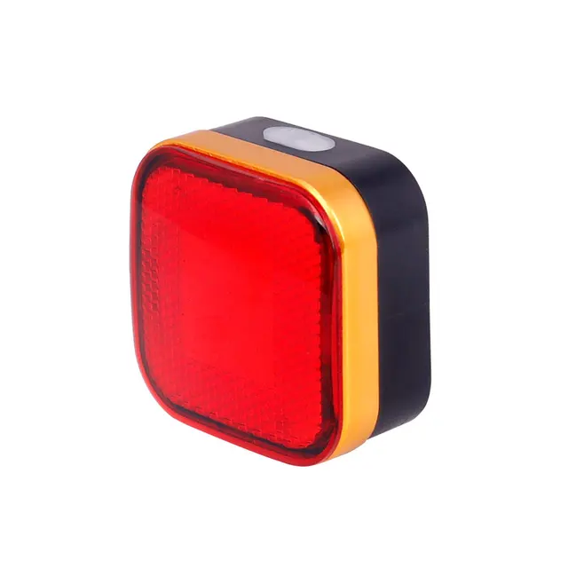 Bicycle Rear Lamp Aero Blade Round Seatpost Mount W/ Bag Clip Up to 50 Hours USB Charge LED COB