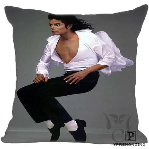 Лучший заказ Майкл-Джексон(2) Наволочка на подушку, спальня квадратная Наволочка на молнии(с одной стороны)#190404-01-43 - Цвет: Pillowcase