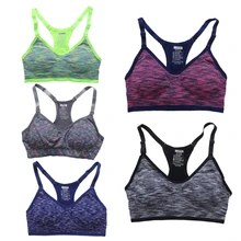 Женское без стального кольца Нижнее белье Мягкий Слинг спортивный бюстгальтер Топ жилет тренажерный зал для фитнеса, йоги, бега бюстгальтер