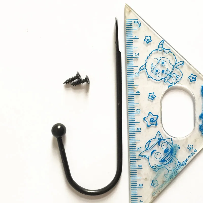 5 шт. простой стиль матовая Черная Отделка настенное крепление ...