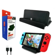 Держатель type-C для nintendo Switch nintendo switch, аксессуары для nintendo Switch, зарядное устройство USB, Подставка для зарядки, док-станция, консоль