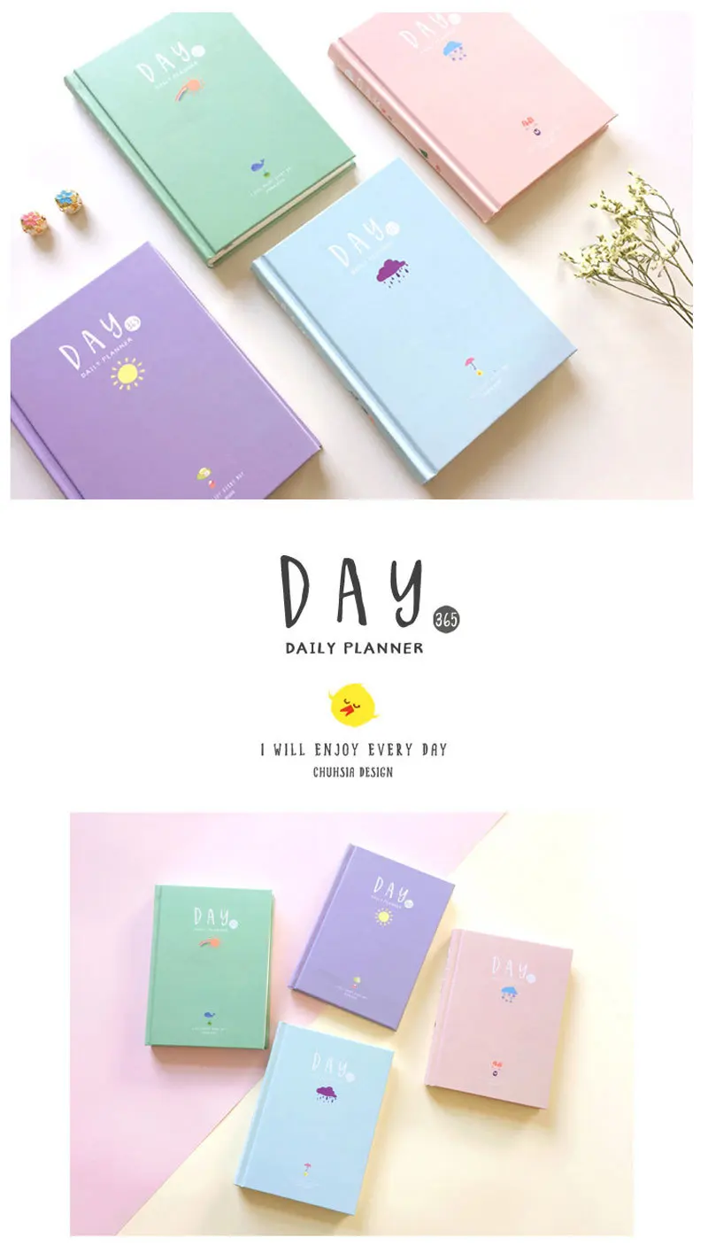 Cute-Candy-Color-365-Days-Weekly-Planner-Weather-Change-Notebook-Organizer-Agenda-Daily-Planner-Stationery-School-Supplies002