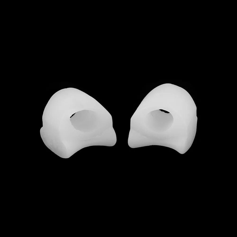 2Pcs Silicone Gel Bunion Splint Big Toe Separator Overlapping Spreader Protection Corrector Hallux Valgus Foot Massager Stretch