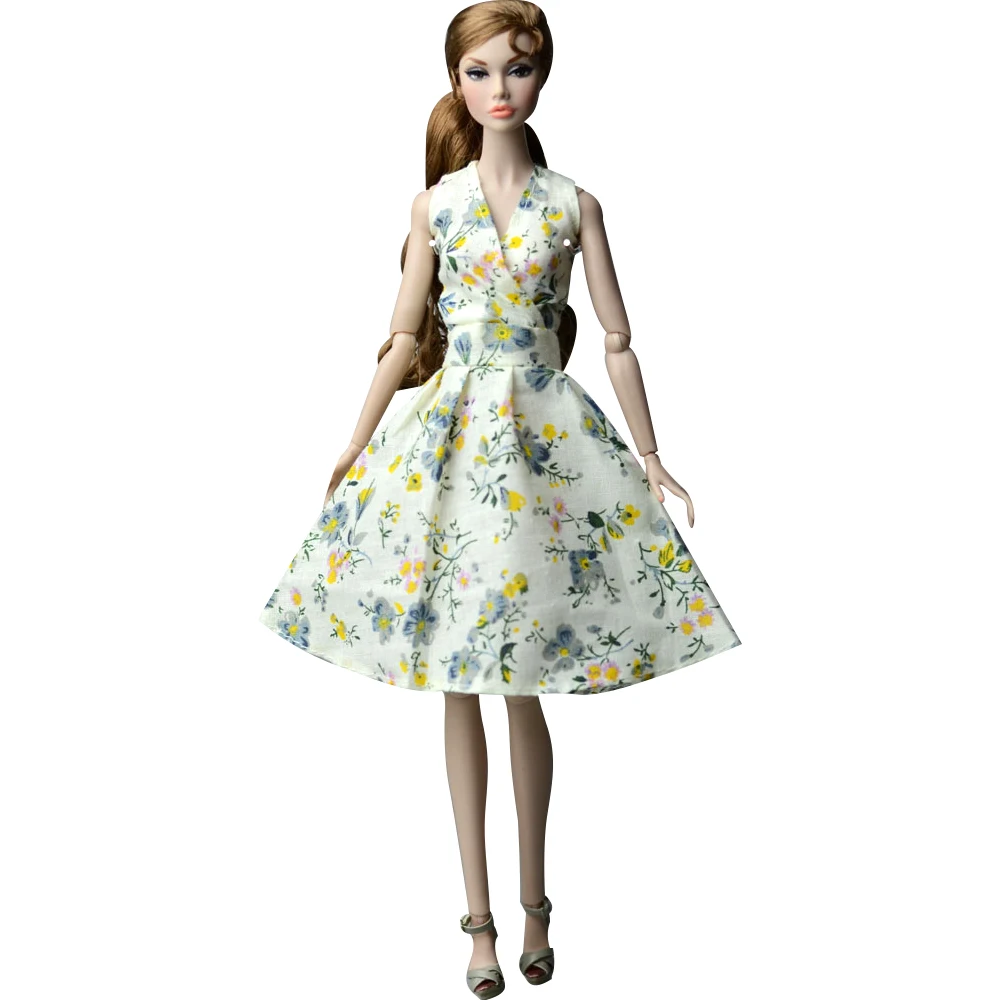 NK 2019 новые куклы платье красивые ручной праздничная одежда топ модная юбка для Барби прекрасная кукла Best ребенок Girls'Gift 060B