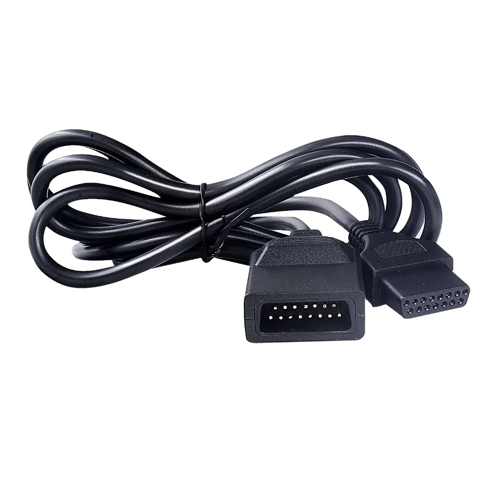 Ruitroliker 5pcs 1.8m Joystick Extension Cable Connector Wire for SNK Neo Geo Gaming Controller