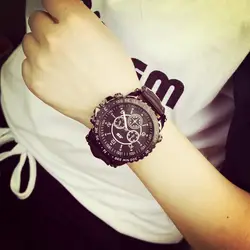 Лидер продаж Новое поступление противоударный jis Марка резины Кварцевые наручные часы для Для мужчин мужской высокое качество op001
