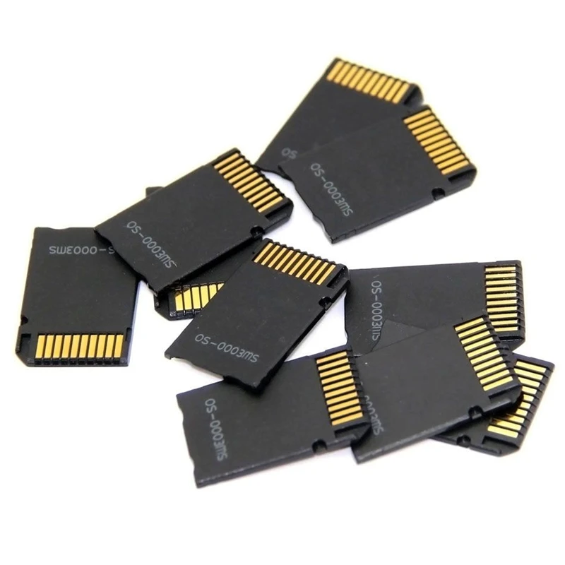 SDHC TF к MS Card адаптер конвертер Memory Stick Pro Duo Reader для PSP 1000 2000 3000|tf 300|tf 2tf card reader |