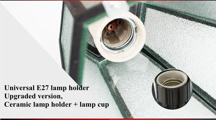 Europeu da Parede Pátio ao ar Livre à Prova Lâmpada sem Fonte de Luz Wecus Estilo Antiga Dwaterproof Água - Villa Varanda 16 balcony lamp