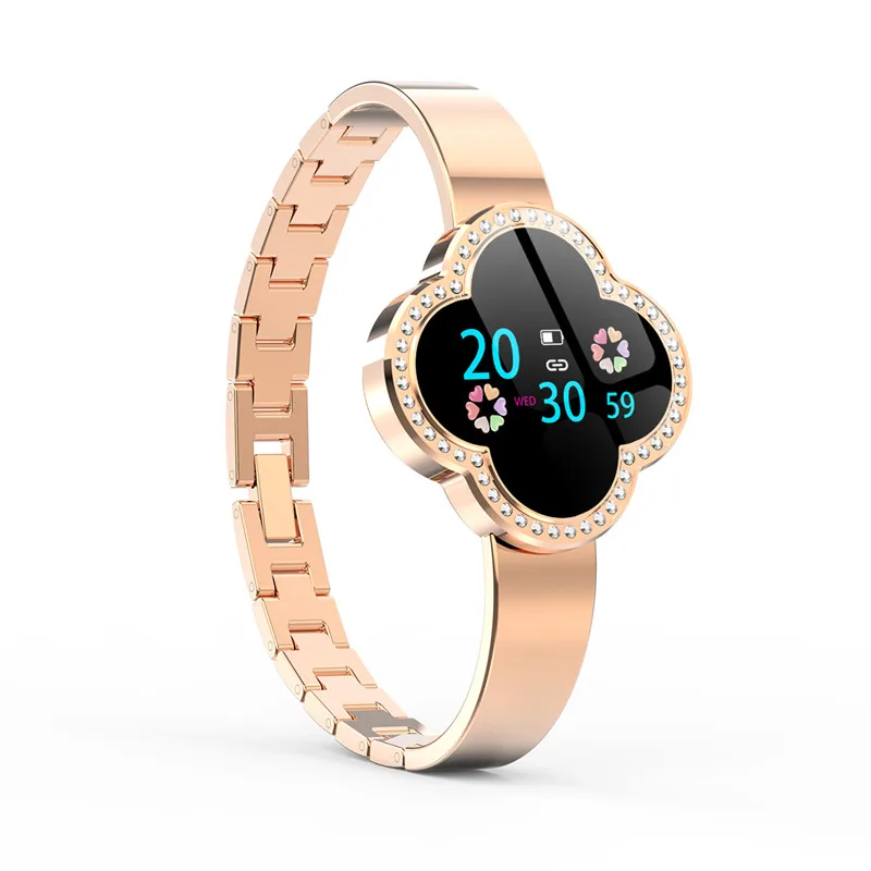 

S6 Smart Watch Fashion Fitness Tracker Heart Rate monitor Bluetooth Smartwatch women girl for Android ios phone pk Q8 KW18