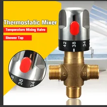 Xueqin латунные трубы термостат кран Термостатический смесительный клапан ванная комната контроль температуры воды кран картриджи