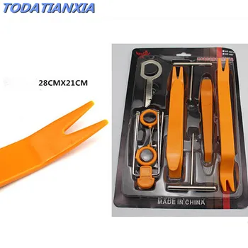 

Car Styling Door Clip Dash Audio Panel Installer Pry Tool For golf 5 bmw e60 suzuki gsr 600 seat ibiza radio citroen xsara bmw e