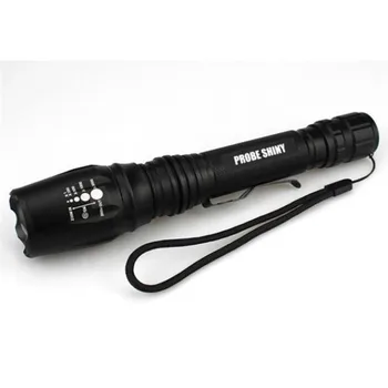 

Flashlight LED XM-L2 Tactical Zoom 2 Battery 18650 2017,JULY,5