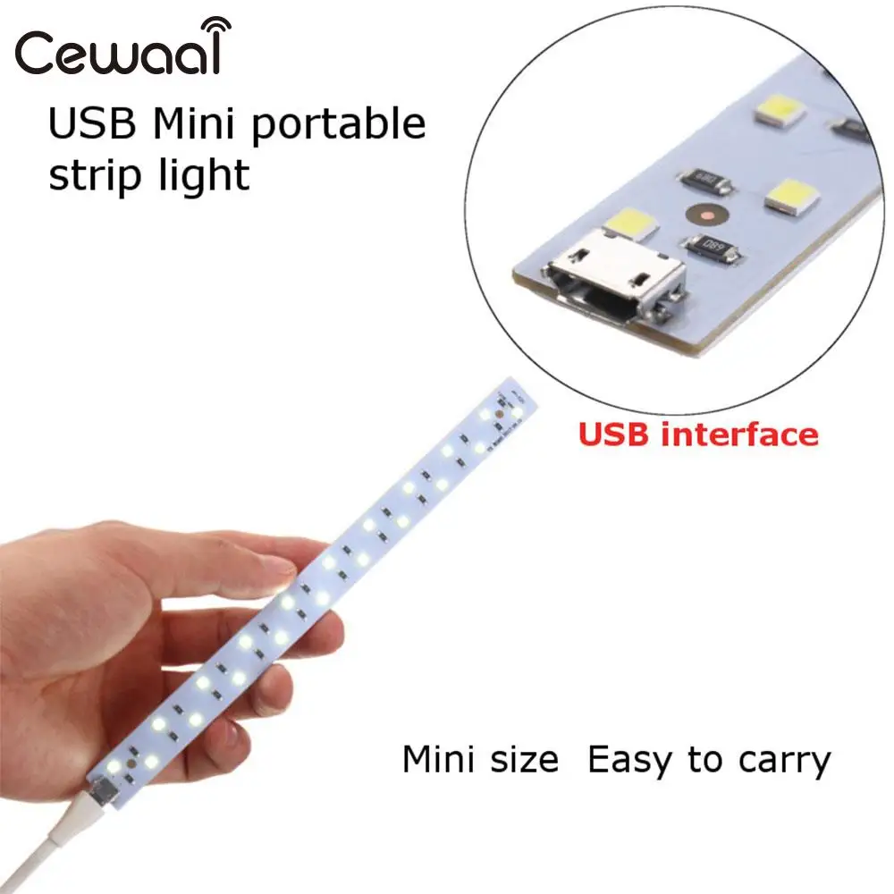 LED Strips Portable Light Bar Rechargeable Usb Photo LED Light