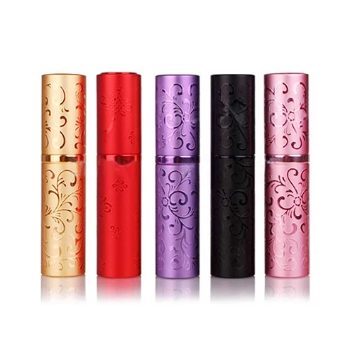 

Portable Travel Floral Print 10ML Empty Perfume Bottle Refillable Spray Makeup Atomizer