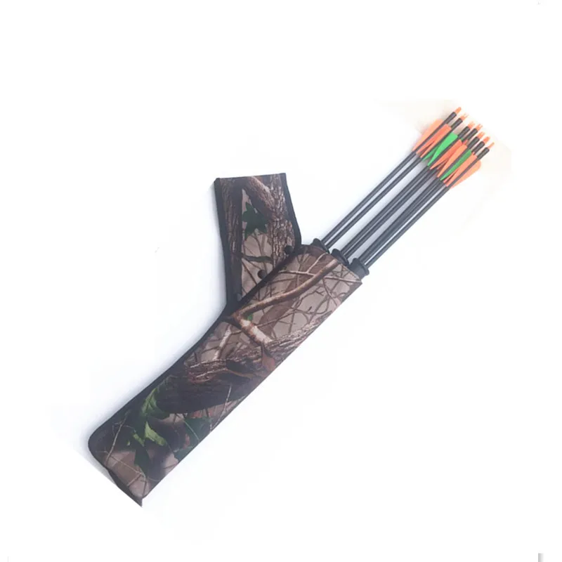orange compound bow quiver