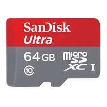 SanDisk micro sd 128 GB 64 GB 32 GB 16 GB 80 mb/s microsd TF cartão de memória flash usb 8 GB/class10 48 MB/s Produto Original frete grátis