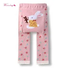 Осенняя детская одежда модная одежда для девочек милый рисунок одежда для малышей, для мальчиков и девочек с принтом с животными, 6 стилей с персонажами из мультфильмов, брюки PP