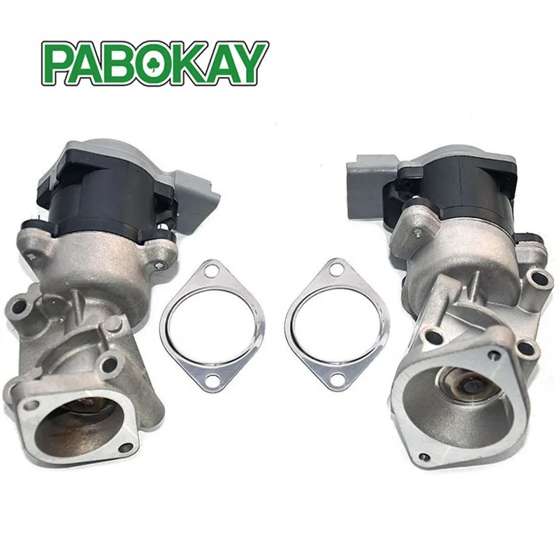 Комплект клапанов EGR LR018323 и LR018324 для LAND ROVER Discovery Range Rover 2 7 новый бренд|valve egr|left front |