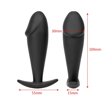 IKOKY Butt Plug G-Spot Silicone Anal Plug Prostate Massage Vagina Stimulate Sex Toys For Women Men Gay Adult Erotic Products 5