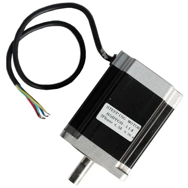 

85 stepper motor stepper motor drive 85BYGH-114mm long moment 8.2N.m for cnc router