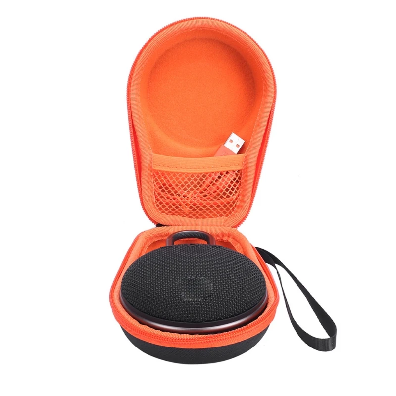 Портативный жесткий чехол EVA на молнии, сумка для хранения, коробка для JBL Clip 2 3 Bluetooth динамик Jy17 19, Прямая поставка
