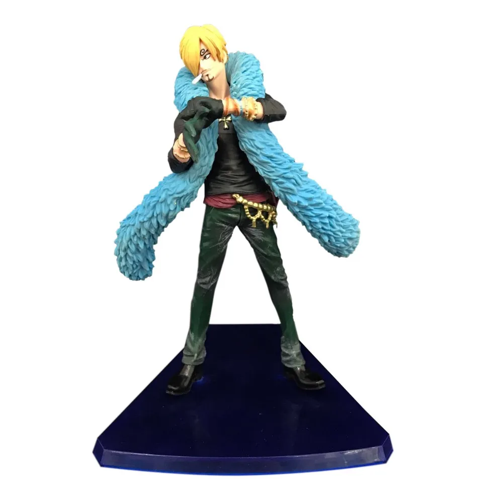

Anime Doll Fourieen One Piece Vinsmoke Sanji PVC Action Figure Toy 20th Anniversary Collection Model Christmas Gift For Children
