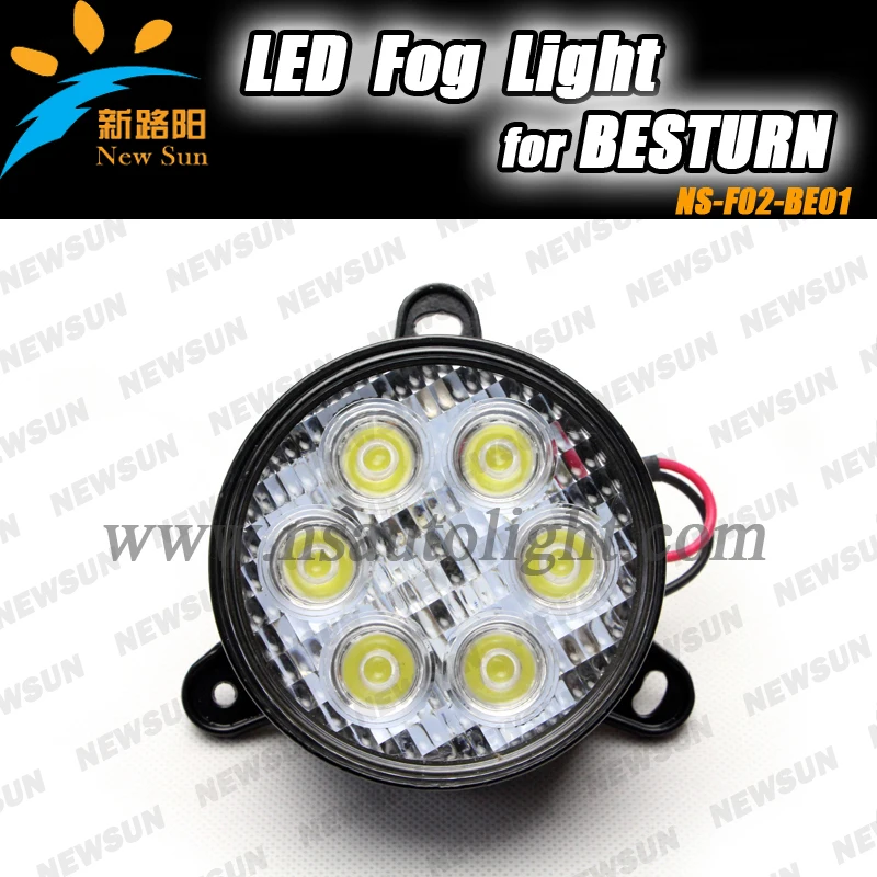 

Easy installation car led light fog lamp for Besturn B50 B70 waterproof 18w 1100lm super bright auto led fog lights for Besturn