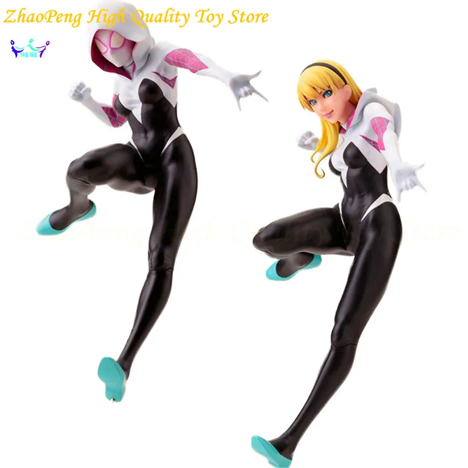 

Marvel Shield Avengers Gwen Stacy Spider-Woman Spider Man Superhero Action Figure Toys Juguete 22cm Kids Collection Model FB0043
