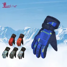 Lurehooker женские водонепроницаемые зимние теплые лыжные перчатки для активного спорта, ветрозащитные перчатки для сноуборда мужские утепленные перчатки для верховой езды