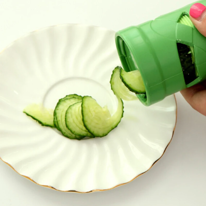 Овощерезка фруктовый слайсер Spiralizer Легкий Гарнир Veggie Twister обрабатывающее устройство Кухонные гаджеты Инструменты для приготовления пищи