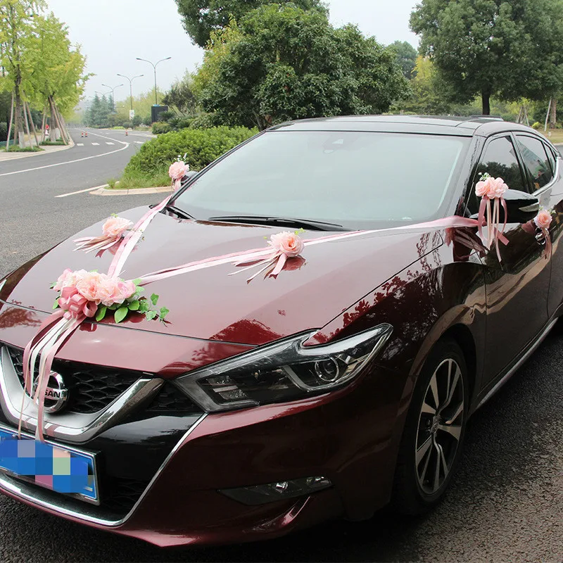 ¡Nuevo 2019! Decoración de La Flor Artificial del coche de la boda flor falsa flores de seda simuladas para hacer flores del centro de la boda ¡Nuevo 2019! Decoración de La Flor Artificial del coche de la boda flor falsa flores de seda simuladas para hacer flores del centro de la boda