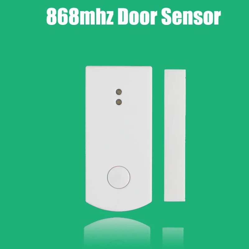 

868MHZ 100 working range wireless contact door sensor 200mAh 3.7V rechargeable lithium battery