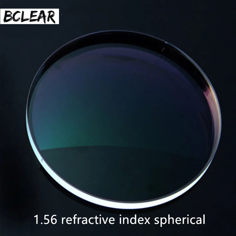 BCLEAR 1 56 Твердые сферические линзы с защитой от царапин оптические диоптрии