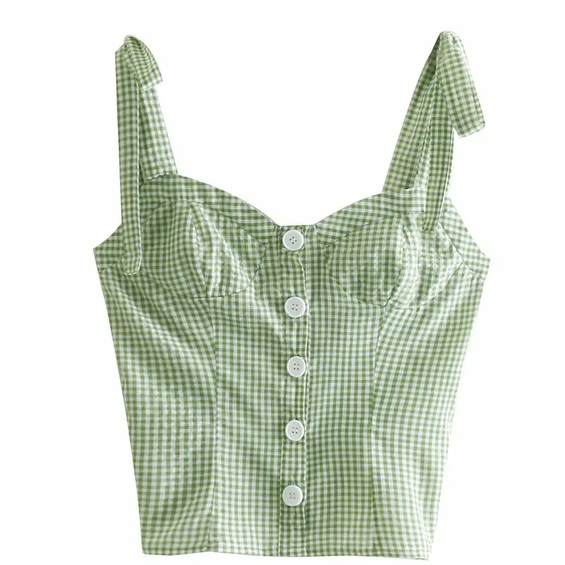 

BB35 buttons - 9348 European and American fashion small grid coat