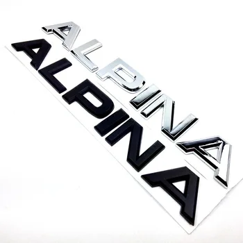 

ALPINA Letter Trunk Rear Emblem Decal Sticker for BMW E46 E39 E60 E90 E36 E53 E30 E34 F10 F30 1 3 5 7 M X Z Series car styling