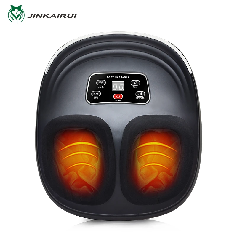 Goede Eu Plug Elektrische Antistress Voet Massager Vibrator Massage Machine Infrarood Verwarming Therapie Gezondheidszorg Apparaat