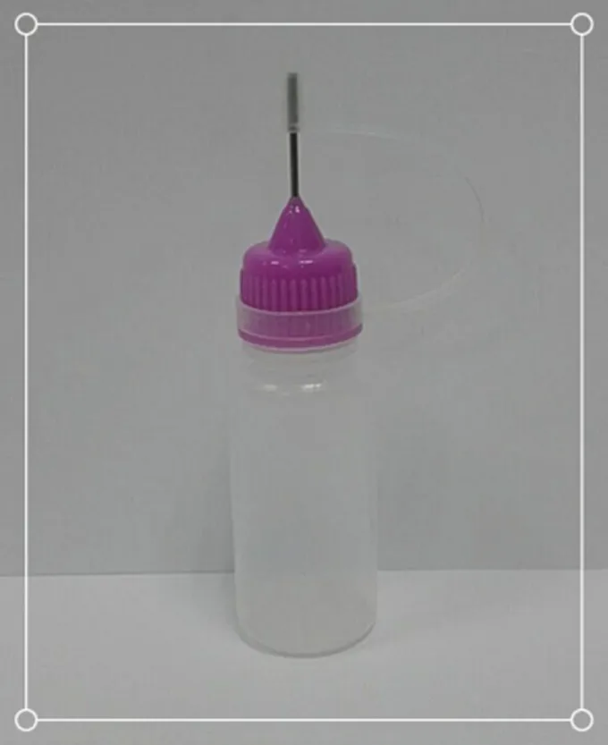 Капельница бутылка крышка с металлической иглой 10 мл пустая емкость для масла бутылка для эфирного масла - Цвет: Фиолетовый