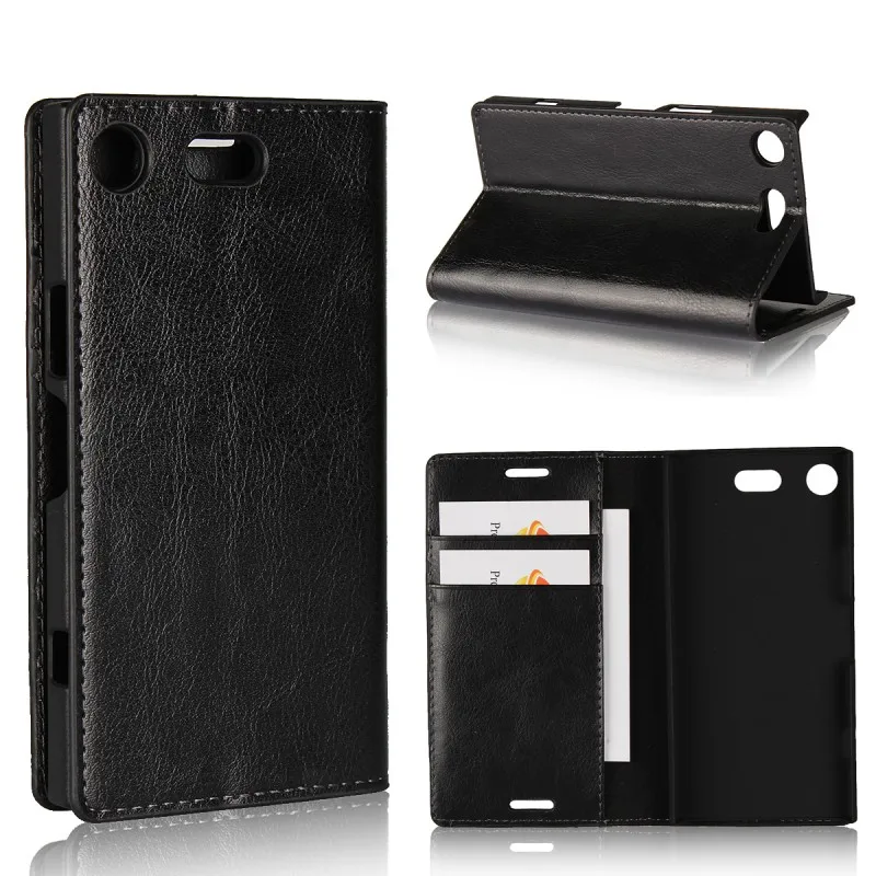

Cases Cover For Sony Xperia XZ1 Compact XZ1compact Case Leather Wallet Phone Accessory Coque Etui Capinha Carcasa Hoesje Capa
